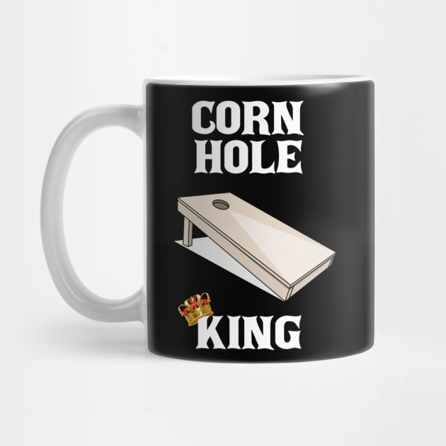 Cornhole King Crown by LetsBeginDesigns